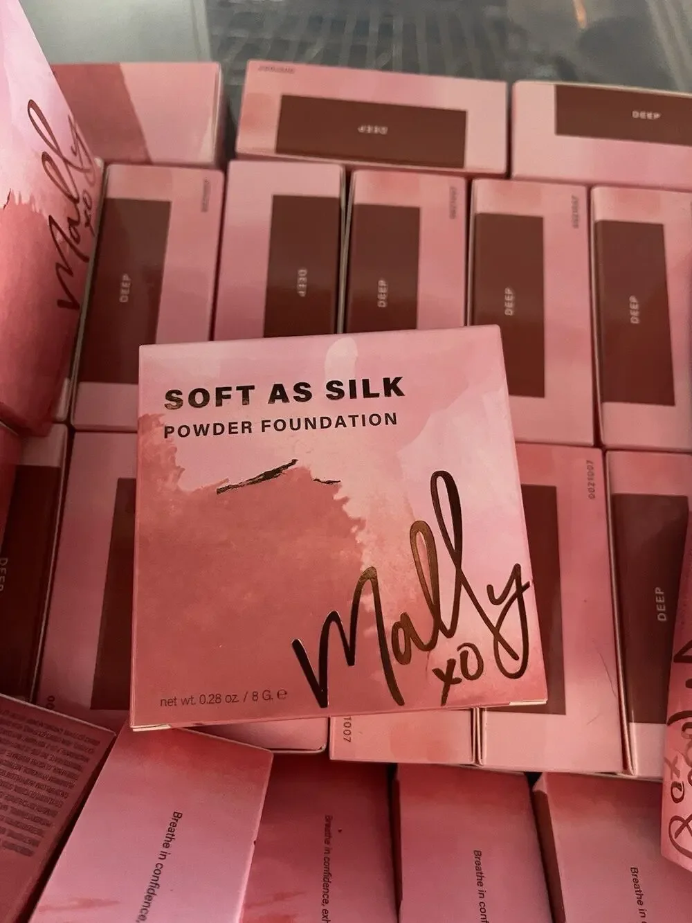 Mally Soft As Silk Powder Foundation Deep 0.28 Oz Beauty Make Up 1 New